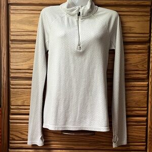🛍️ Eddie Bauer • Half Zip Pull-on Long Sleeve Athletic Top • Women's size Medium
